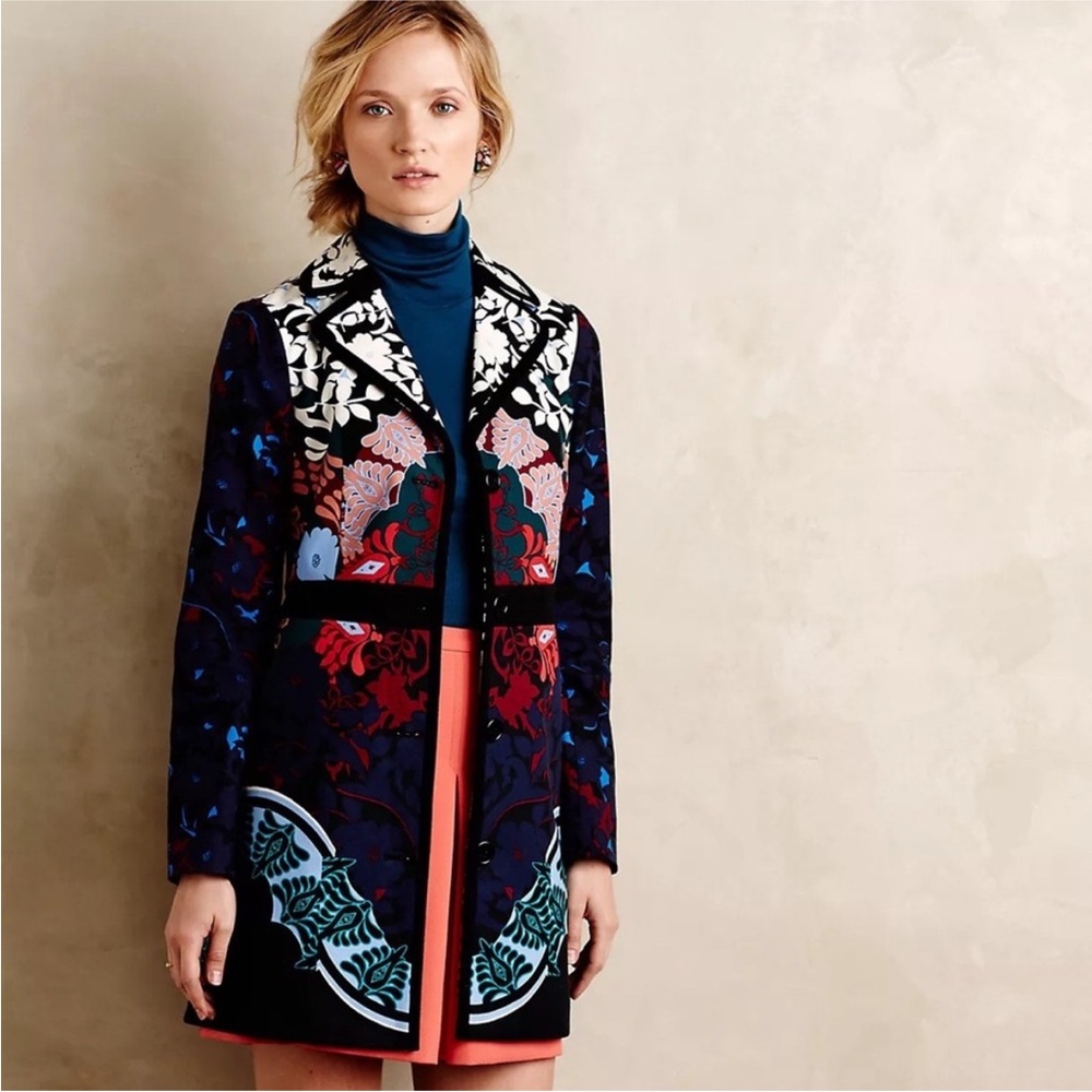 Anthropologie Elevenses Coat